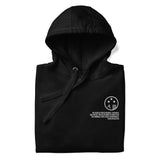 PESEVERANCE HOODIE IN BLACK