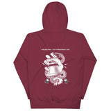 PESEVERANCE HOODIE IN MAROON