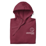 PESEVERANCE HOODIE IN MAROON